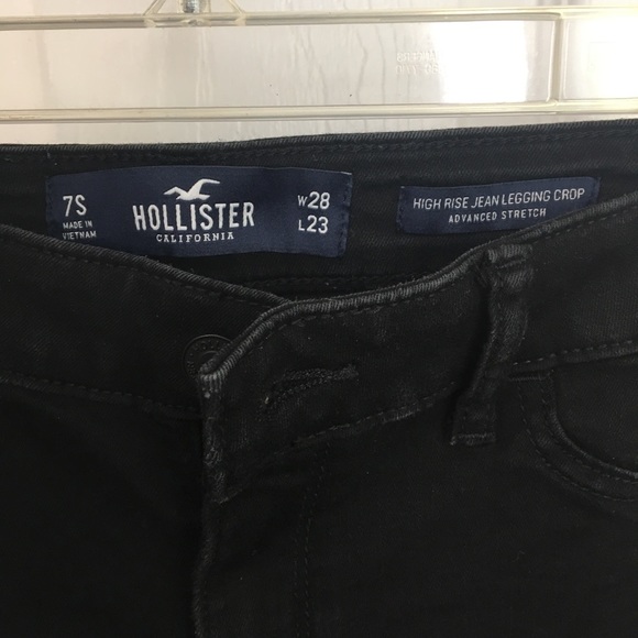 SOLD High-Rise Crop Jean Leggings - Picture 5 of 7